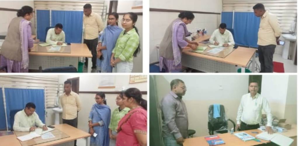 Civil Surgeon Dr Balvir Kumar conducted surprise check of Aam Aadmi Clinic Ajnoha and Phuglana Instructions given to maintain the quality of services and cleanliness